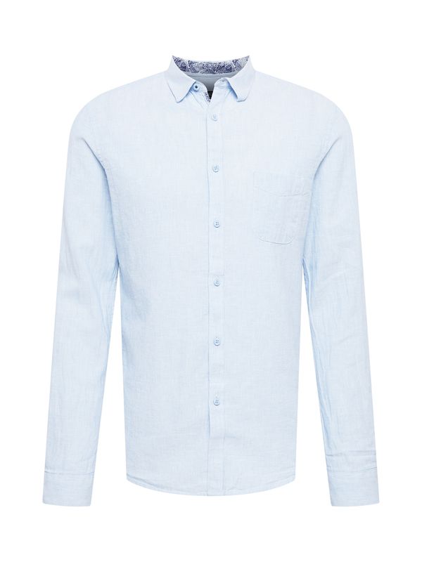 INDICODE JEANS INDICODE JEANS Риза 'Mirko'  светлосиньо