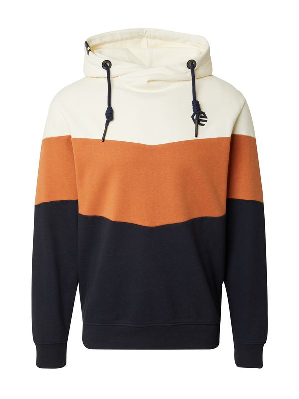 INDICODE JEANS INDICODE JEANS Суичър 'Flir'  кремаво / нейви синьо / оранжево