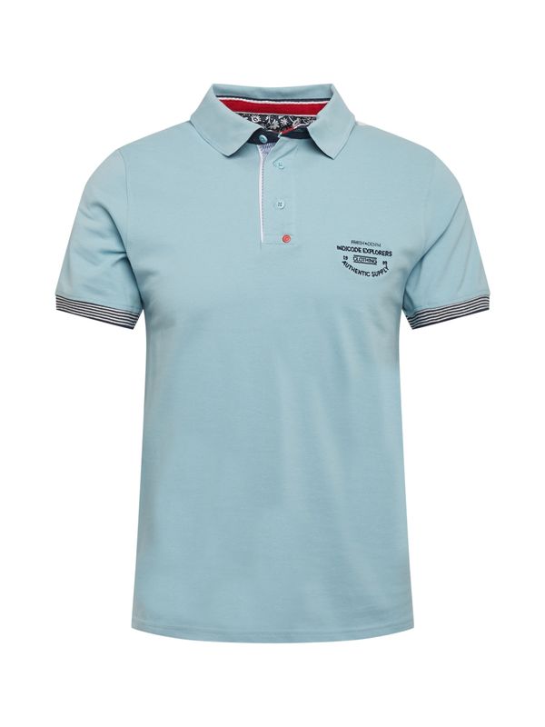 INDICODE JEANS INDICODE JEANS Тениска 'Chandler'  тюркоазен