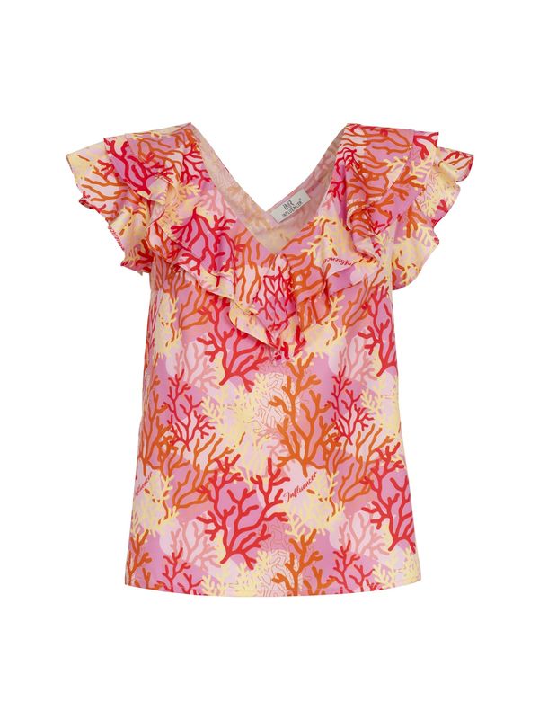 Influencer Influencer Блуза  жълто / оранжево / розово