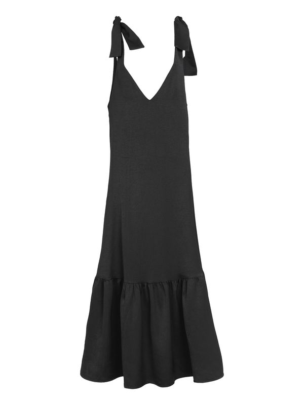 Influencer Influencer Лятна рокля  черно