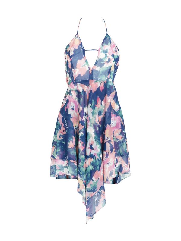 Influencer Influencer Лятна рокля  пъстро