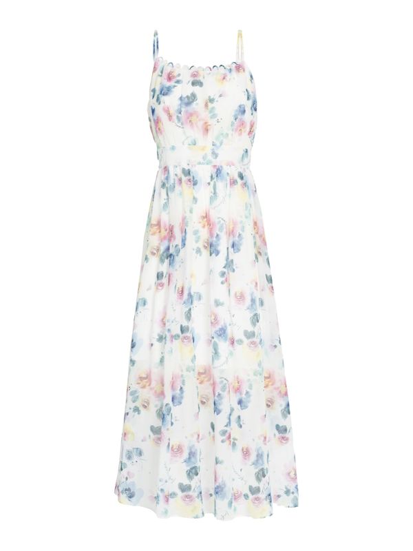 Influencer Influencer Лятна рокля 'Trimmed'  синьо / жълто / червено / бяло