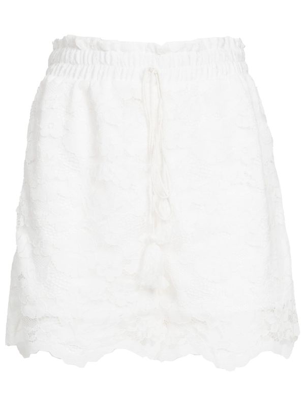 Influencer Influencer Панталон  бяло