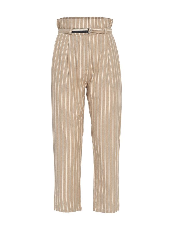 Influencer Influencer Панталон  камел / екрю