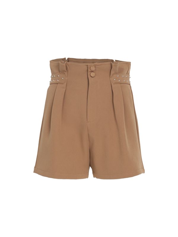 Influencer Influencer Панталон с набор  камел