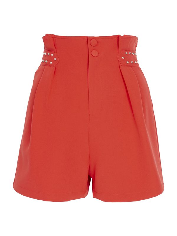 Influencer Influencer Панталон с набор  тъмно коралово