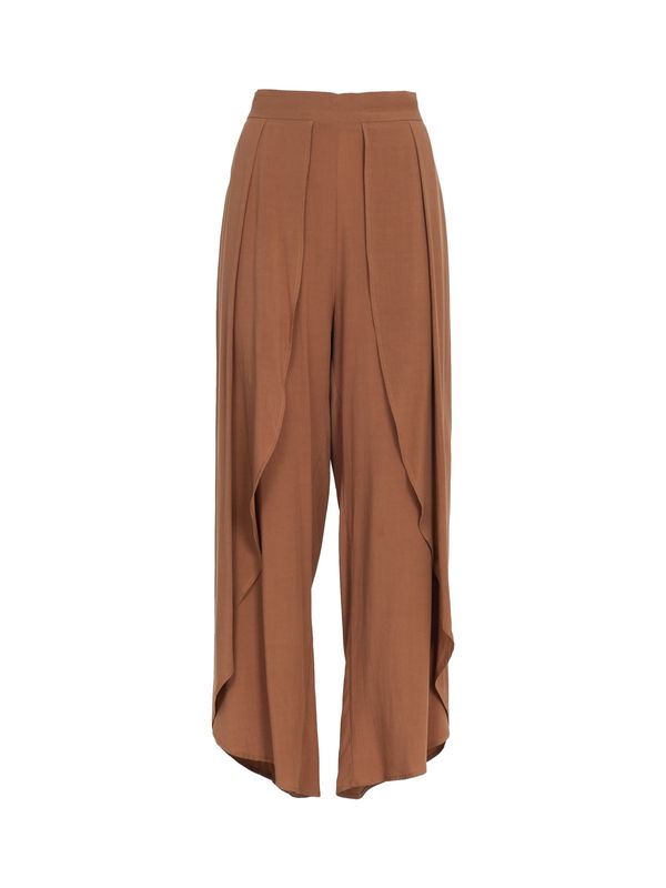 Influencer Influencer Панталон с ръб  камел