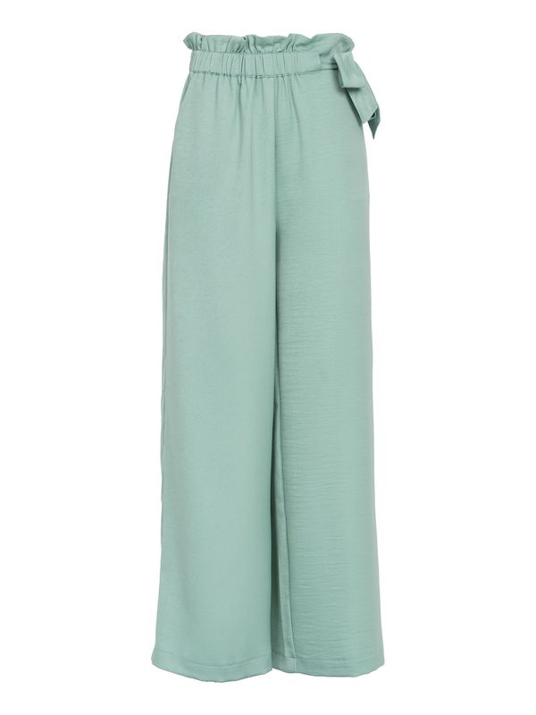Influencer Influencer Панталон 'Tie up'  аквамарин