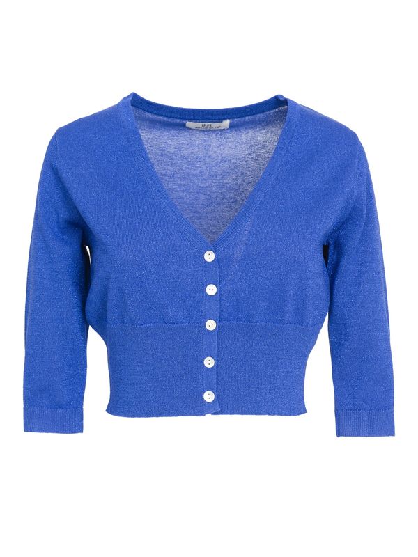 Influencer Influencer Плетена жилетка  кралско синьо