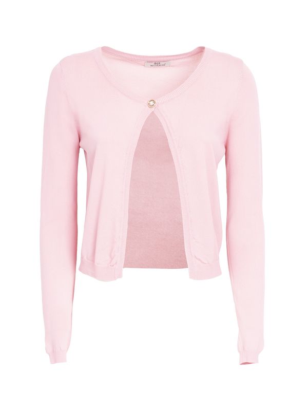 Influencer Influencer Плетена жилетка  пудра