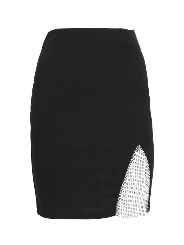 Influencer Influencer Пола ' Rhinestone '  черно / сребърно