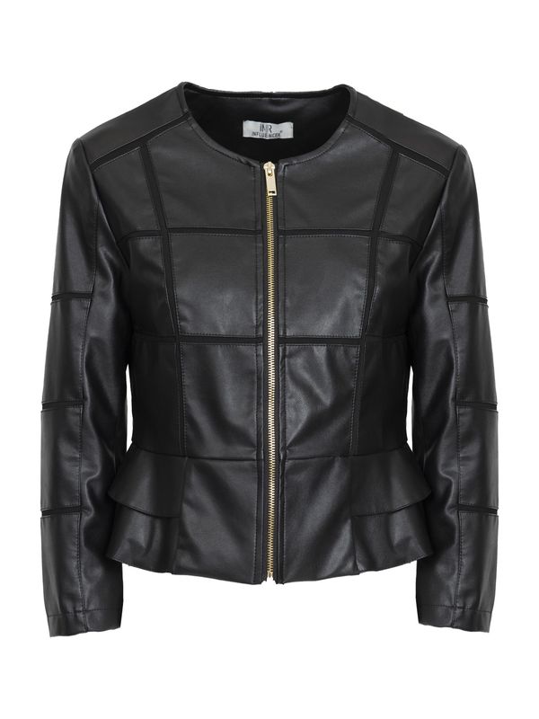 Influencer Influencer Преходно яке 'Frilled'  черно