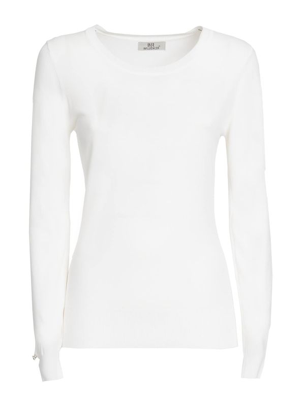 Influencer Influencer Пуловер  бяло