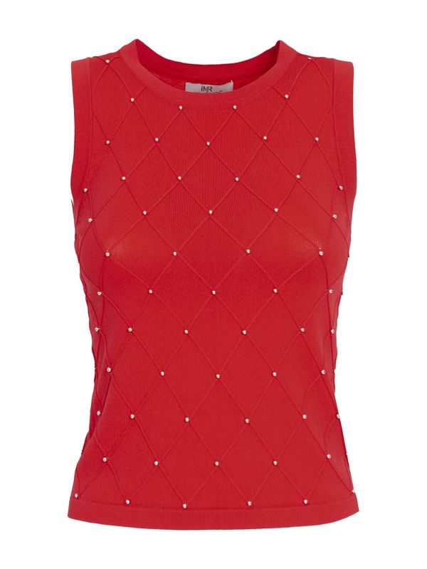 Influencer Influencer Пуловер  червено