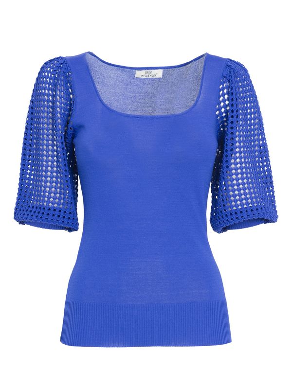 Influencer Influencer Пуловер  кралско синьо