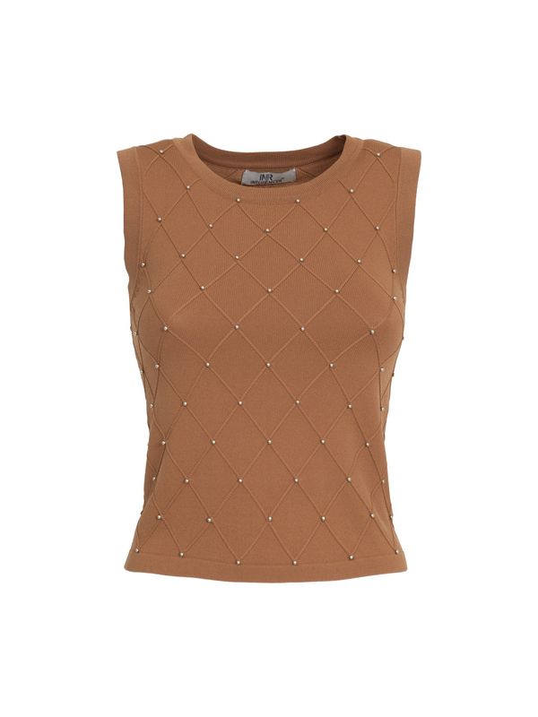 Influencer Influencer Пуловер  пуебло оранжево-кафяво