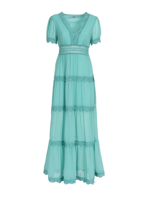 Influencer Influencer Рокля  аквамарин