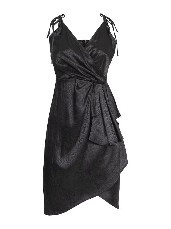 Influencer Influencer Рокля  черно