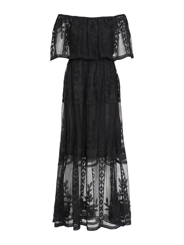 Influencer Influencer Рокля  черно