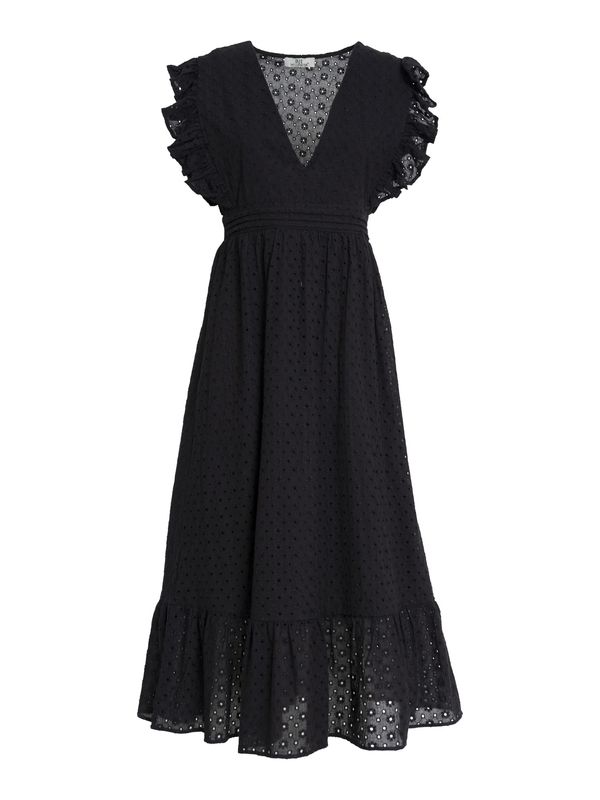 Influencer Influencer Рокля  черно