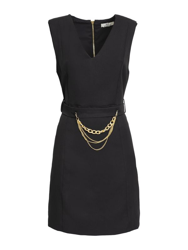 Influencer Influencer Рокля  черно