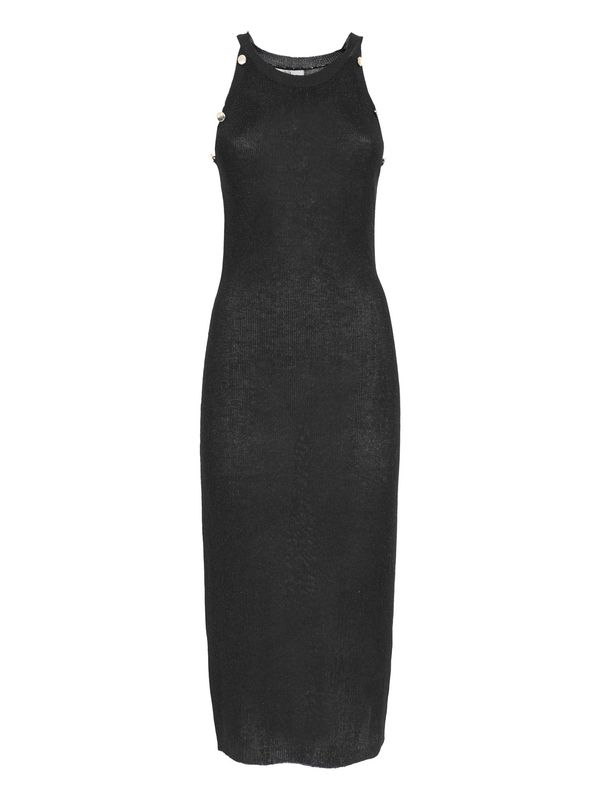 Influencer Influencer Рокля  черно