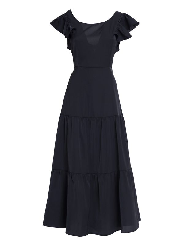 Influencer Influencer Рокля  черно