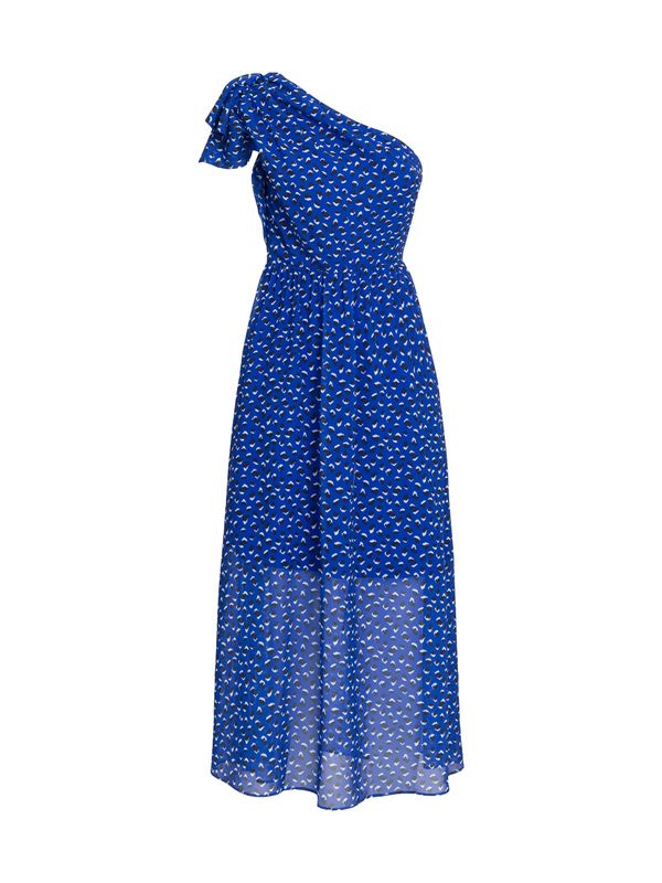 Influencer Influencer Рокля  кралско синьо / черно / бяло