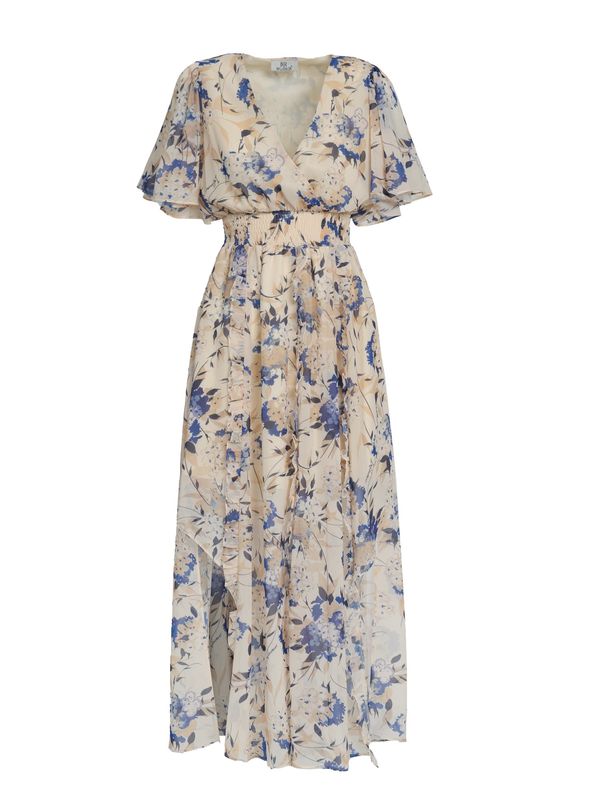 Influencer Influencer Рокля  слонова кост / пъстро