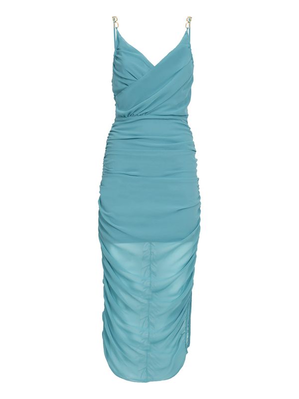 Influencer Influencer Рокля за коктейл  светлосиньо