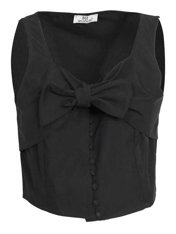 Influencer Influencer Топ  черно