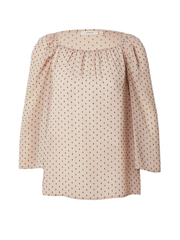 InWear InWear Блуза 'Hibi'  капучино / черно