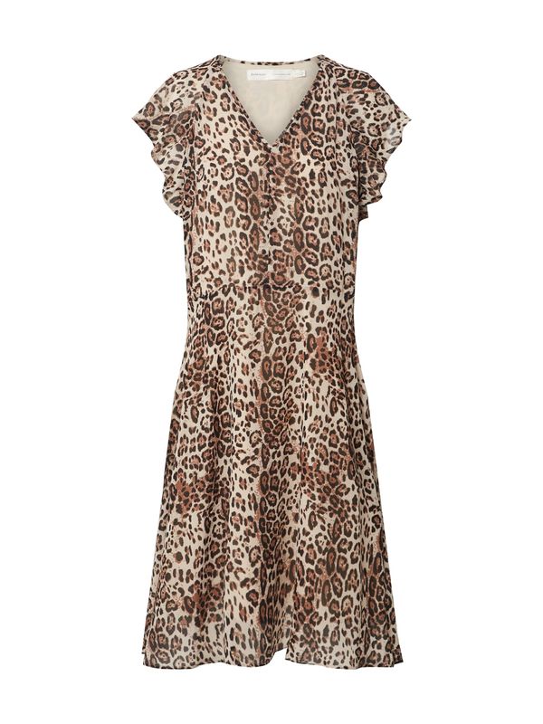 InWear InWear Рокля 'FlorizzaI'  бежово / кафяво / черно