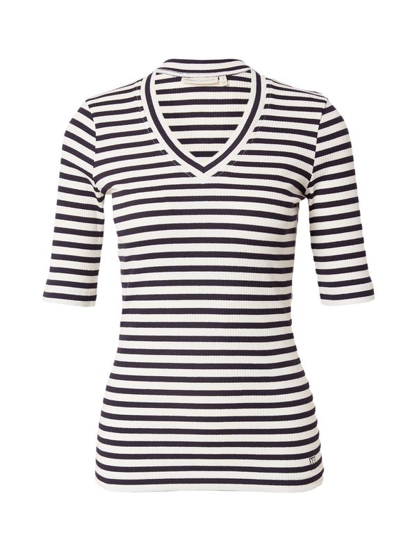 InWear InWear Тениска 'Dagna'  морскосиньо / бяло