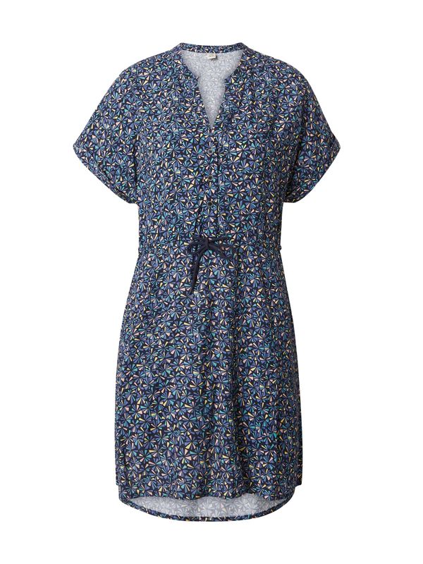 Iriedaily Iriedaily Лятна рокля 'Franji'  опушено синьо / тъмносиньо / нефритено зелено / светлооранжево