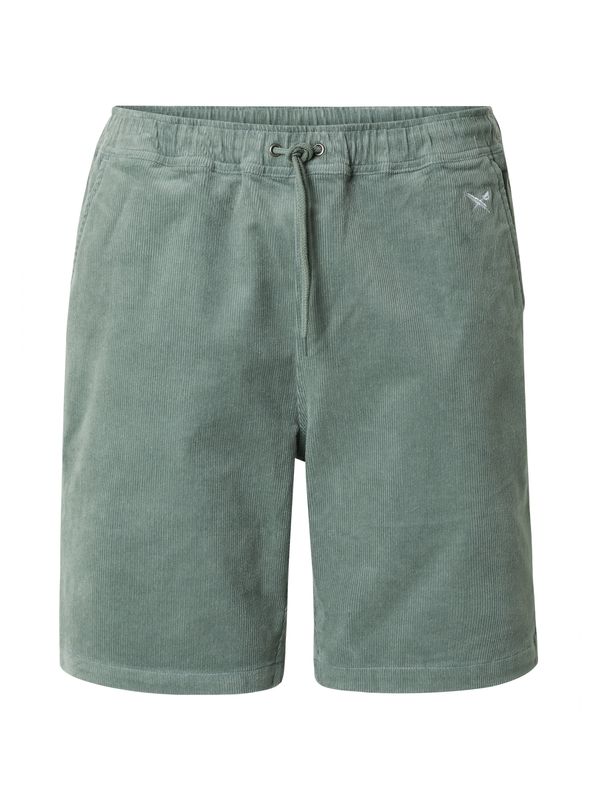 Iriedaily Iriedaily Панталон 'Corvin'  зелено / бяло