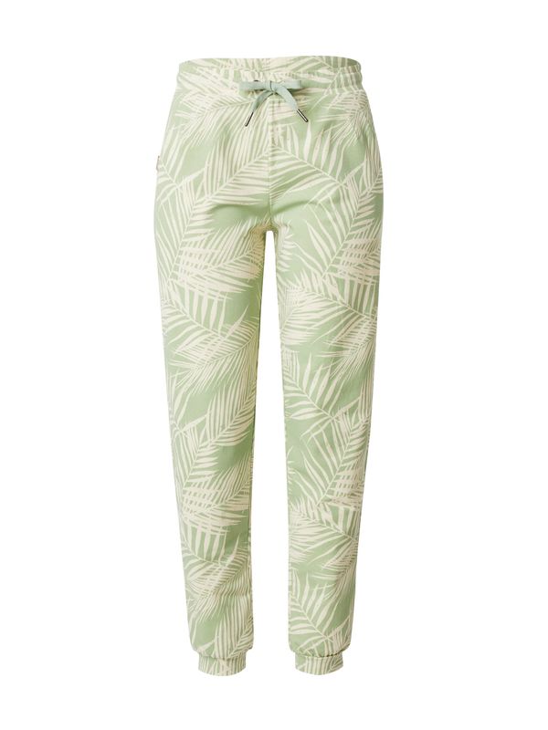 Iriedaily Iriedaily Панталон 'La Palma'  бежово / светлозелено