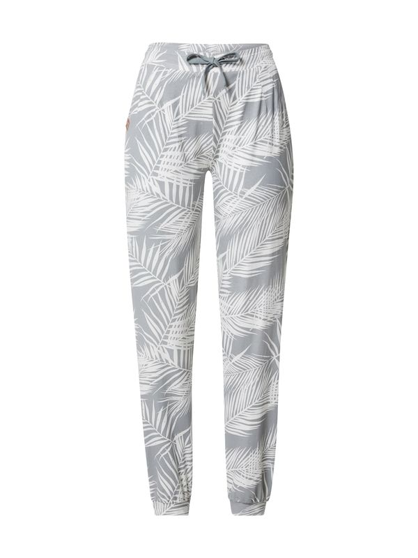 Iriedaily Iriedaily Панталон 'La Palma'  сиво / бяло