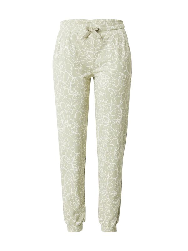 Iriedaily Iriedaily Панталон 'Suni'  пастелно зелено / бяло
