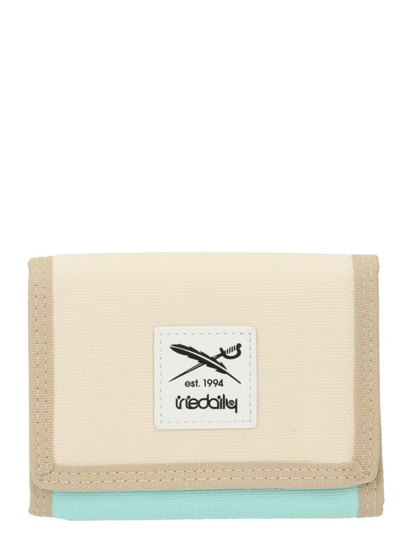 Iriedaily Iriedaily Портмоне 'Millenio'  бежово / тъмнобежово / аквамарин / черно