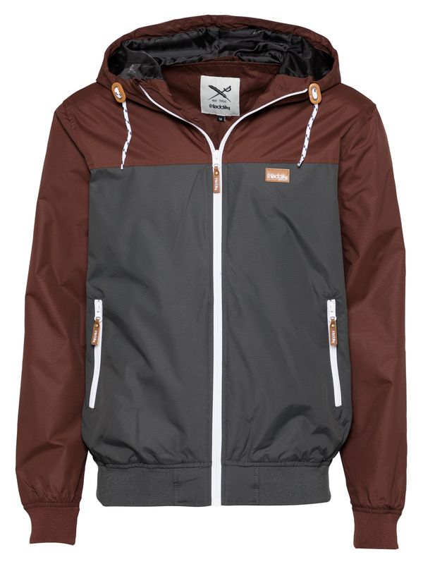 Iriedaily Iriedaily Преходно яке 'Auf Deck'  шоколад / тъмносиво