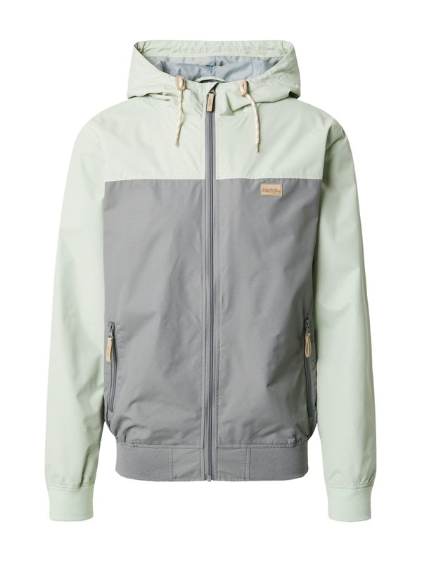 Iriedaily Iriedaily Преходно яке 'Auf Deck'  сиво / светлозелено