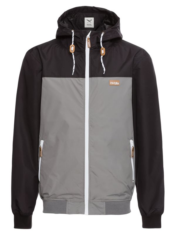 Iriedaily Iriedaily Преходно яке 'Auf Deck'  светлокафяво / сребърно сиво / черно / бяло