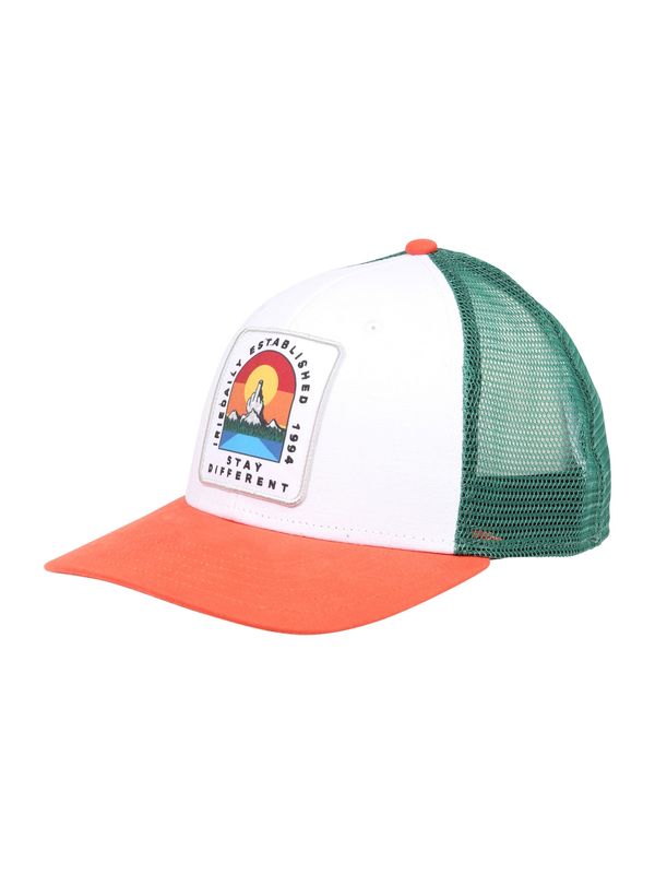 Iriedaily Iriedaily Шапка с козирка 'Stonefinger'  пъстро / бяло
