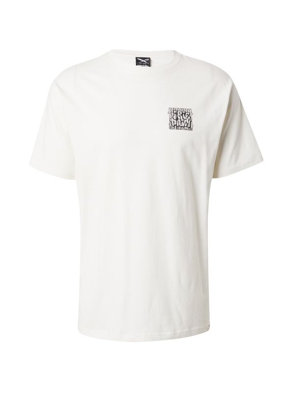 Iriedaily Iriedaily Тениска 'Garden Gnome'  черно / бяло