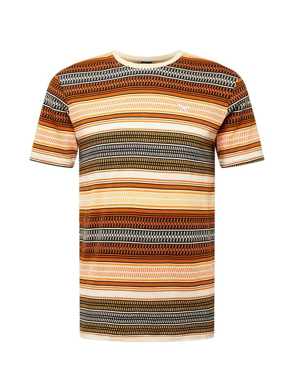 Iriedaily Iriedaily Тениска 'Santo'  кафяво / пъстро