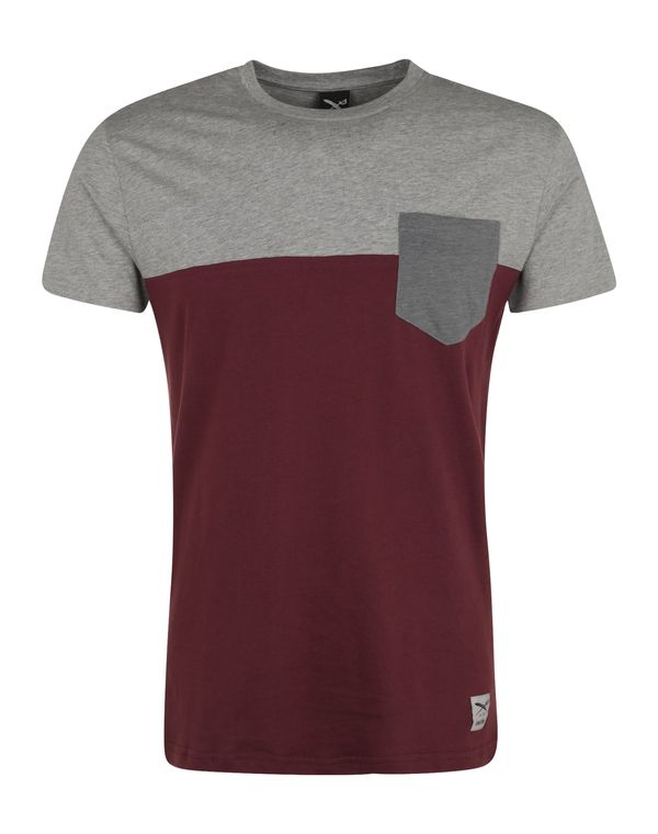 Iriedaily Iriedaily Тениска  сив меланж / мерло