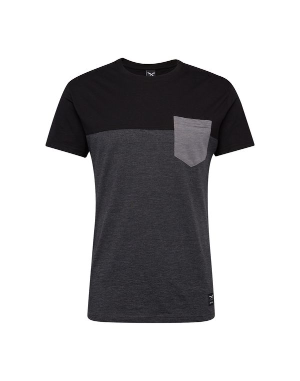 Iriedaily Iriedaily Тениска  сиво / черно