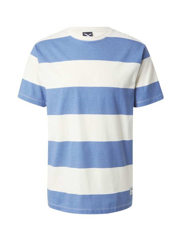 Iriedaily Iriedaily Тениска  светлосиньо / бяло